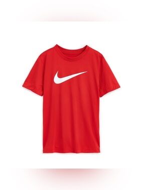 Nike Boys Legend Dri-FIT T-Shirt, Color: Red, Size: Medium